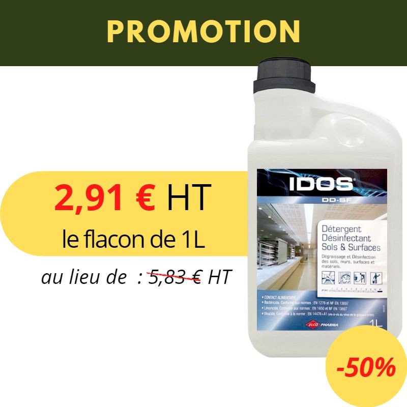 Promo D Tergent Et D Sinfectant Idos Dd Sf