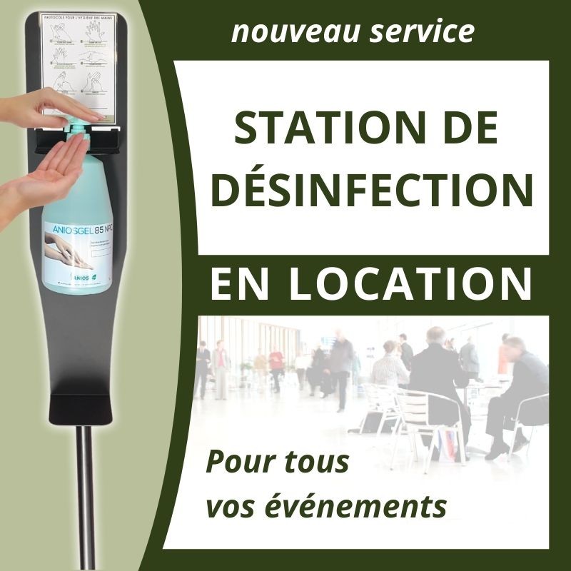 Location de station de désinfection en Alsace