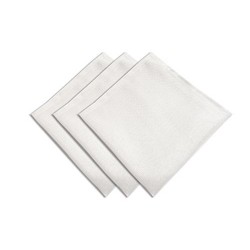 Serviettes de table blanche 30x30cm